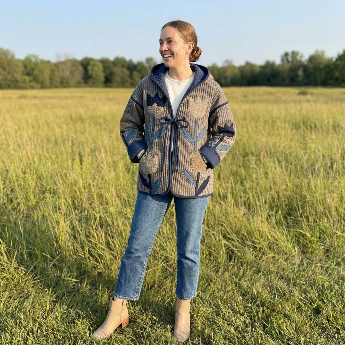 Haven Quilted Jacket view 3